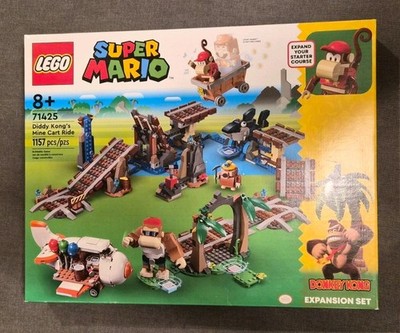LEGO Super Mario: Diddy Kong's Mine Cart Ride Expansion Set (71425) Box Damaged