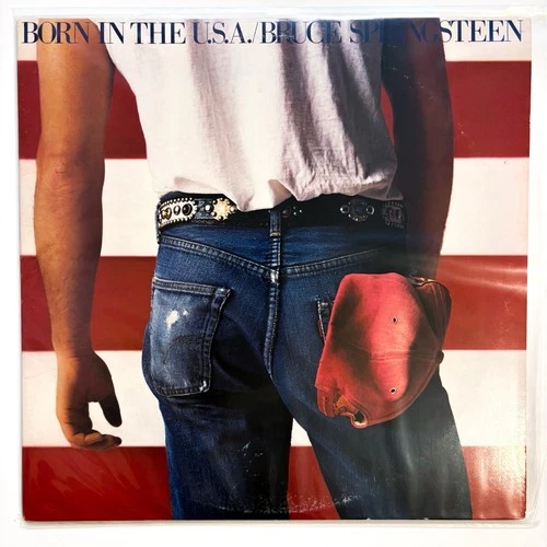 Bruce Springsteen – Born In The U.S.A. LP Vinyl Record Original 1984 Rock EX