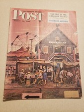 Saturday Evening Post Magazine August 28 1948 Illustrated Cover Stevan Dohanos Saturday Evening Post Magazine August 28 1948 Illustrated Cover Stevan Dohanos