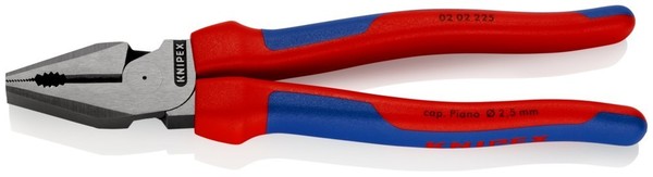 Knipex-Werk Kraft-Kombizange 02 02 225 Kombizangen Kraft-Kombizange-image