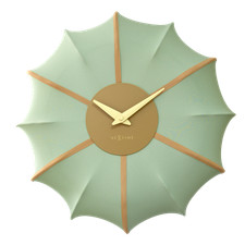 NeXtime Ultimo Wall Clock 50cm - Green Pea
