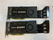  Lot of 2 NVIDIA Quadro K4000 3GB GDDR5 192-bit PCIe Graphics Card "P4D"