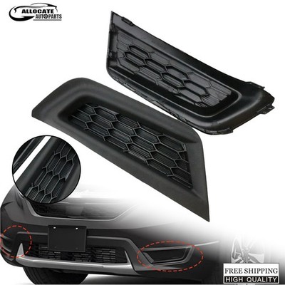 2X Front Bumper Fog Light Cover Left + Right Side For Honda CR-V LX 17-19