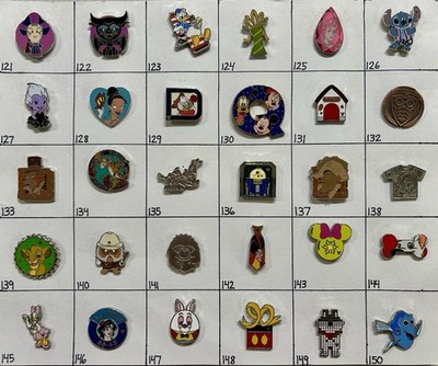 Rare Disney Hidden Mickey Pins- Choose 3 For $21.98!! Excellent