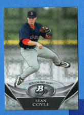 2011 Bowman Platinum Prospects X-Fractor Sean Coyle #BPP75 Boston Red Sox