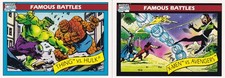 1990 MARVEL 2 CARD LOT.