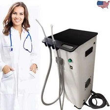 For Dental Suction Unit with 370W Motor Portable Mobile Medical Vacuum Pump for