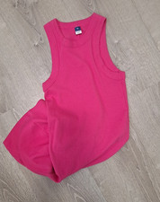 Old Navy Pink Sleeveless Stretch Tank Dress Women’s XS Casual Summer Basic