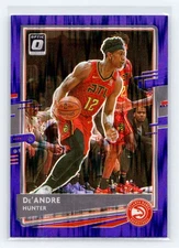 2020-21 Donruss Optic Purple Shock #84 De'Andre Hunter Atlanta Hawks