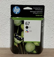 Genuine HP 67 Black  Tri-Color ink Cartridges OEM Sealed Box Exp 04/2026