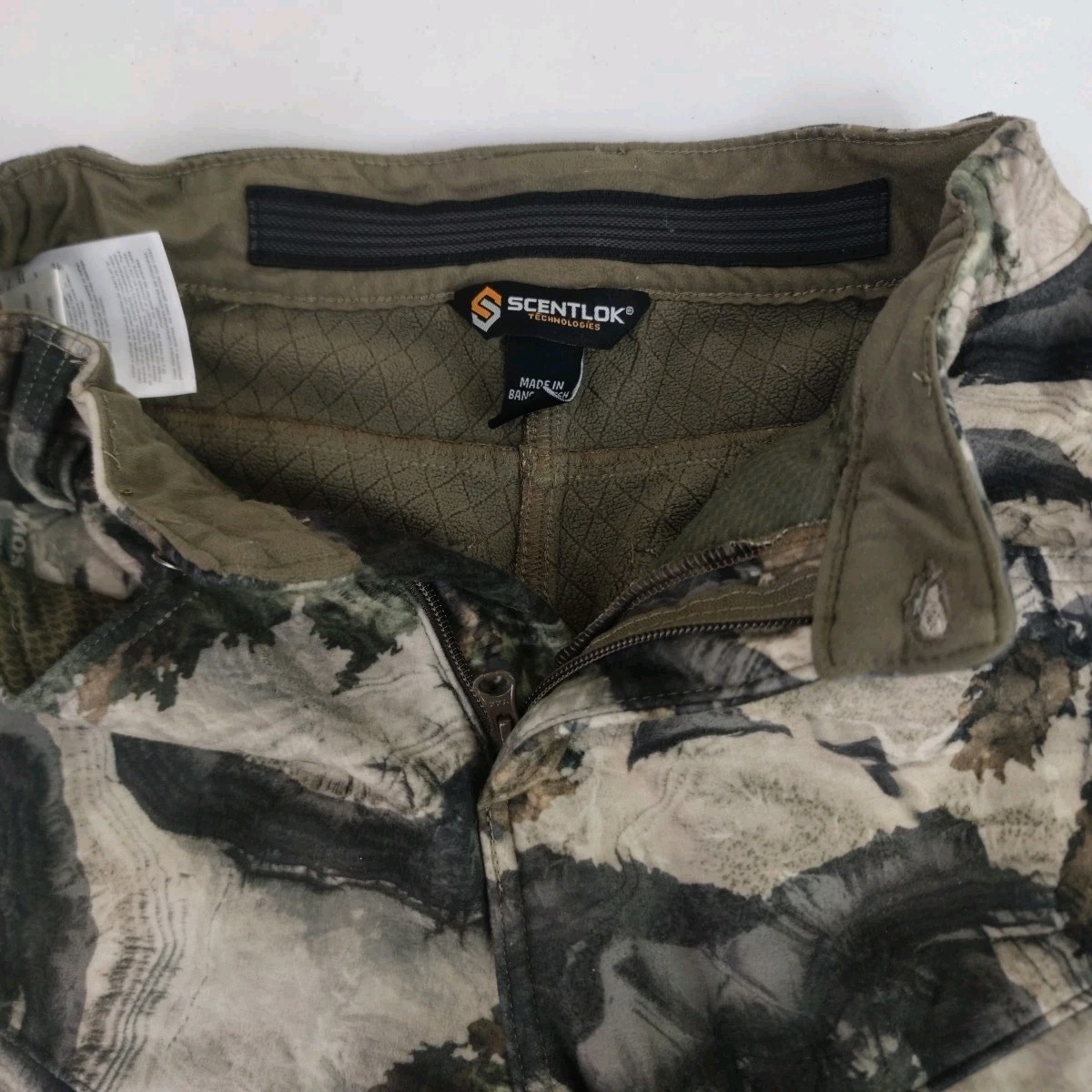 SCENTLOK Helix Pants, MO Terra Gila Camo, mens Small, Outdoors Hunting Pockets 