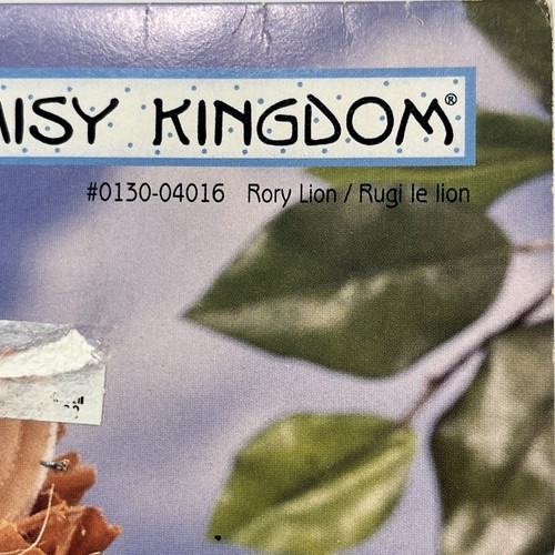 Vintage Daisy Kingdom Rory Löwe Stitch N Stuff Nähen Handwerk Puppe Kit - Bild 6 von 11