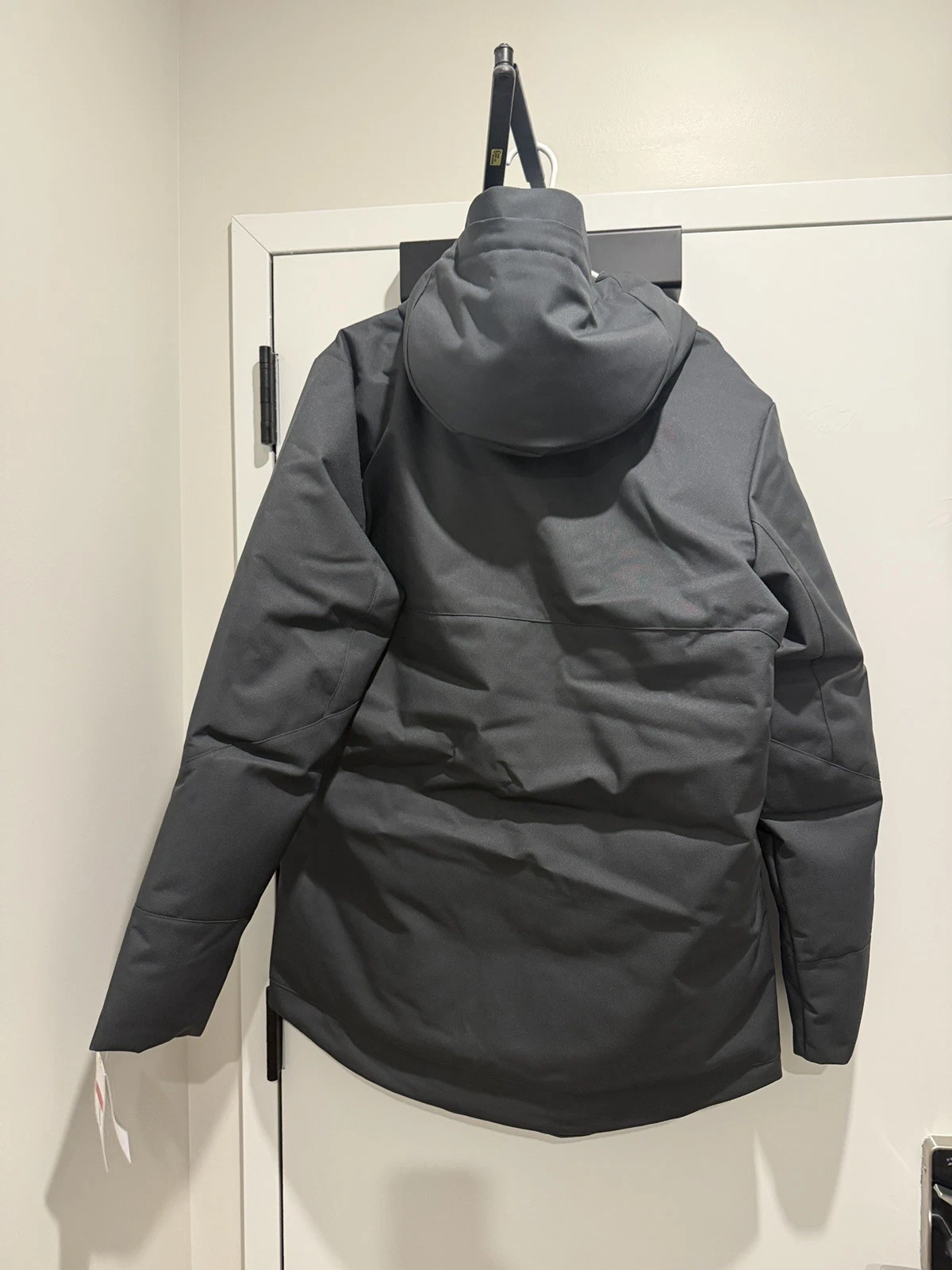 Nike 550 Down Parka Size L Dark Gray Puffer Winter Jacket - product detail image 5
