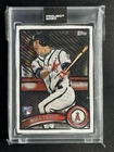 Mike Trout Topps Project 2020 Card #207 by Joshua Vides Print Run of 8501