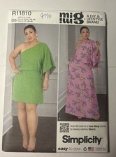 Simplicity 9776 MIMI G Misses' Caftan in 2 Lengths Sz 4-12 New/Uncut