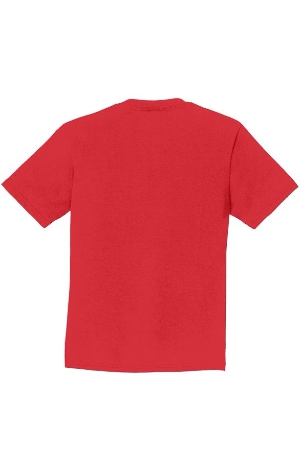 Camiseta Jersey Fino Juvenil American Apparel Talla - 10 Nueva Con Etiquetas Color Rojo Foto 4 de 4