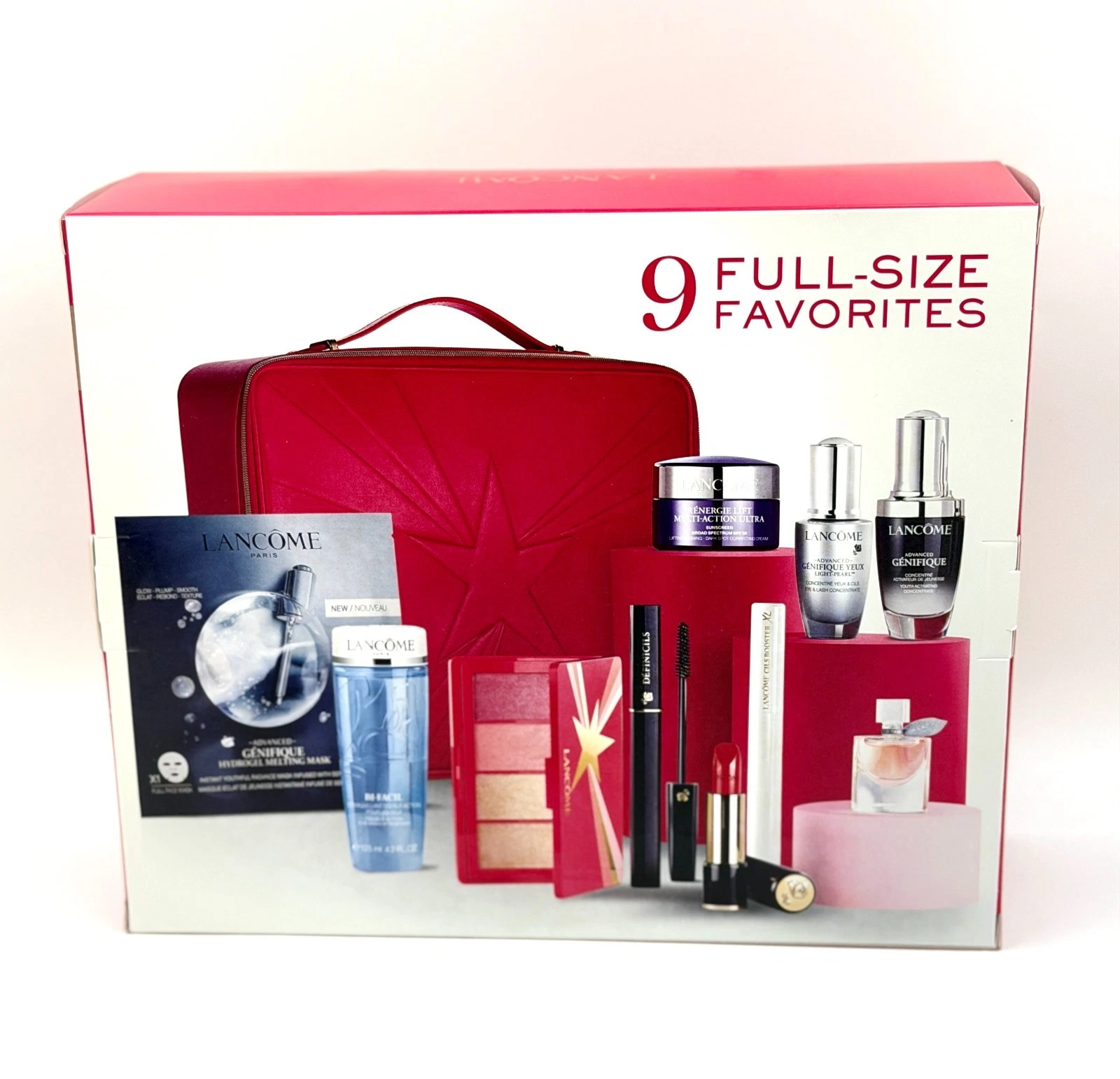 New! Lancome Holiday Beauty Box Collection 9 full-size Set Blockbuster
Opens in a new window or tab