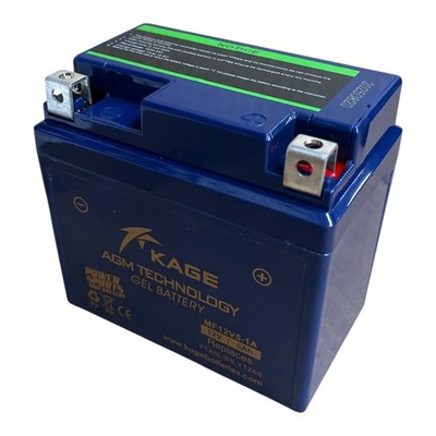 Kage MFV5-1A YTX5L-BS YTZ6S AGM Battery 12V 5Ah CCA 80 ATV