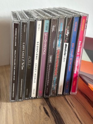 CD Bundle Pop Rock Sammlung Adele Lady Gaga Robbie Williams Scorpions