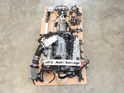 2003-2004 Ford Mustang Cobra SVT 100K 4.6L DOHC Engine T56 Drivetrain Setup K43