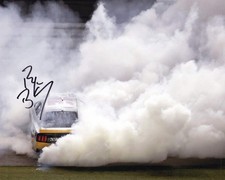 Autographed 2025 Ryan Blaney 12 Advance Auto - Daytona Night Race Win Burnout