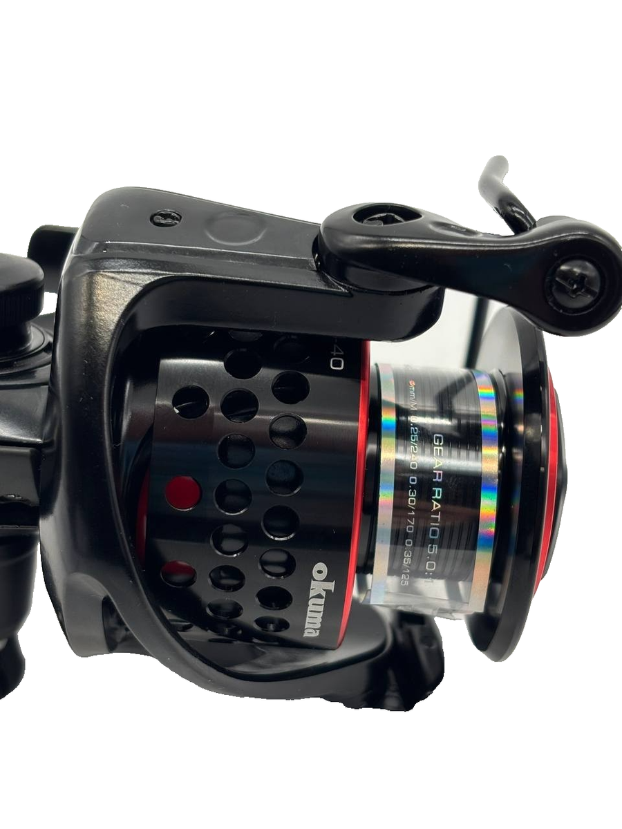 Okuma Ceymar C-40 Spinning Reel Black/Red | eBay