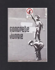 8X10" Matted Print Graffiti Art Picture: Banksy, NYC 2013 Concrete Jungle