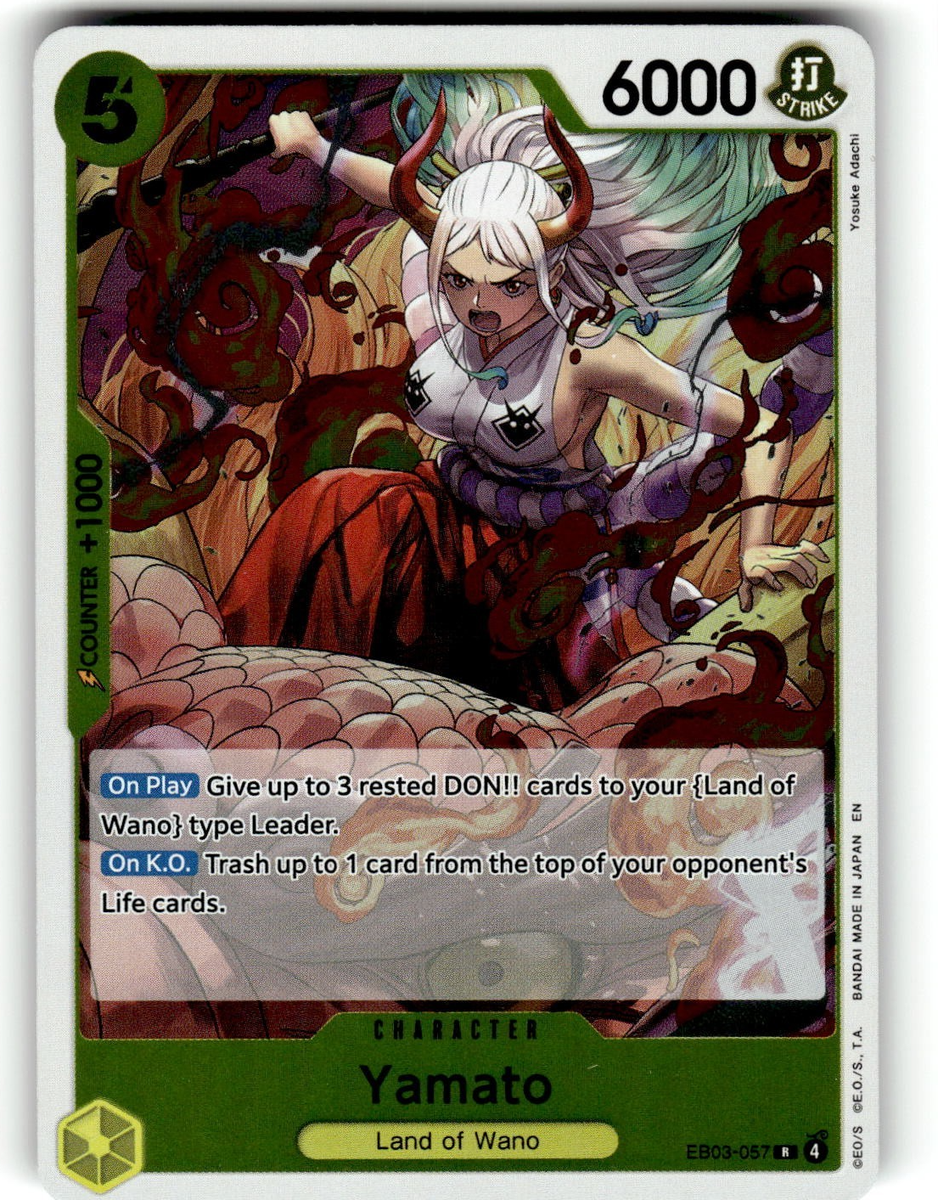 Extra Booster: One Piece Heroines Edition Card EB03-057 Yamato