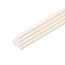 10pcs Wood sticks, 1/4"x 1/4" x 12" Rectangle Wooden Cube for DIY