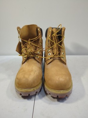 Timberland Mens 6 Inch Boot Wheat Nubuck Premium 10061 Size 8 | eBay