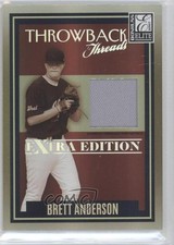2007 Donruss Elite Extra Edition Throwback Threads 234/500 Brett Anderson 0j8