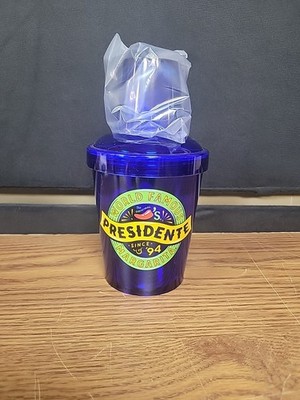 Vintage Chili's World Famous Presidente Margarita Since 94 Blue Shaker Pitcher