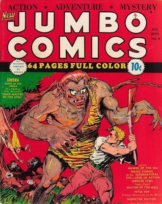 Jumbo Comics #9 Photocopy Comic Book