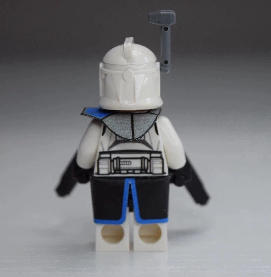 Minifigura personalizada LEGO Star Wars Captain Rex Phase One Foto 4 de 4