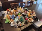 Lot Of 65 Beanie Babies Assorted & Vintage ~ Ty Beanie Baby Lot With Book & Tags