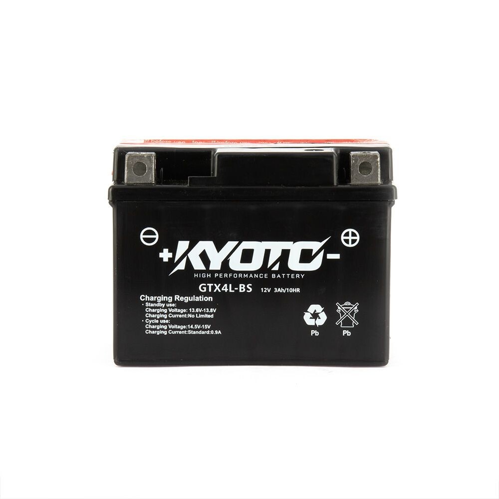 Battery Kyoto gtx4l BS ytx4l-bs Kymco zx 50 fever 2003 2004 2005