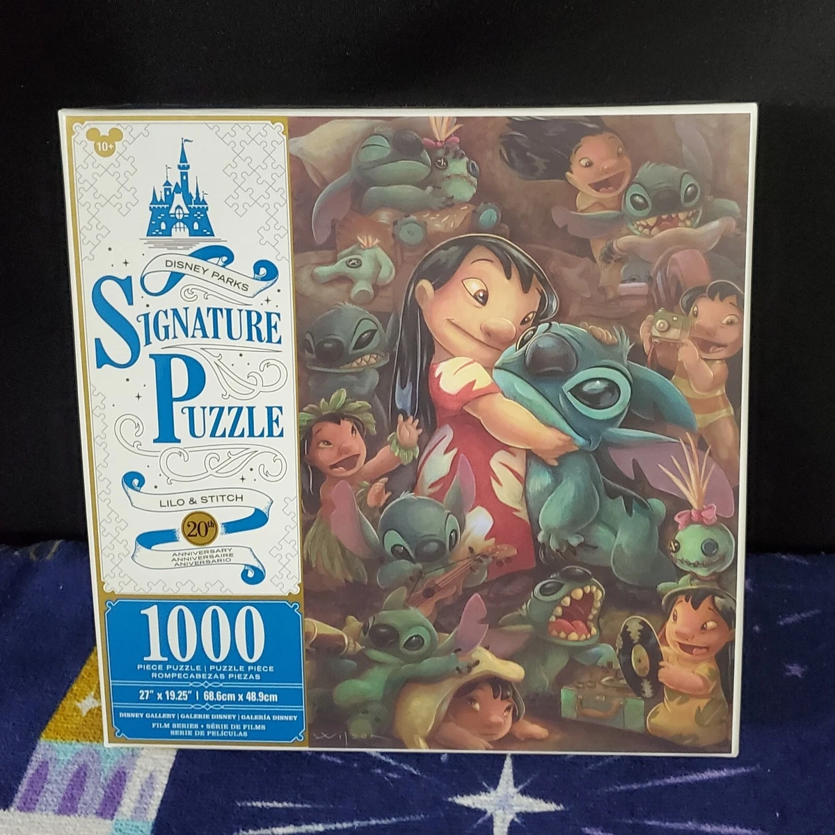 Vintage 2002 24 Pc Disney Lilo & Stitch Puzzle by Hasbro. 10”x13” Made in  USA