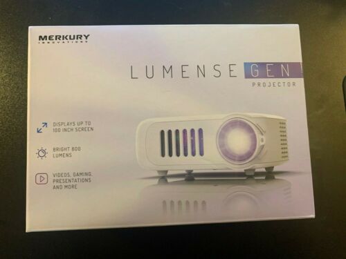 Merkury Innovations Lumense GEN Projector - MI-P001U-199 - BRAND NEW in BOX - Picture 2 of 7