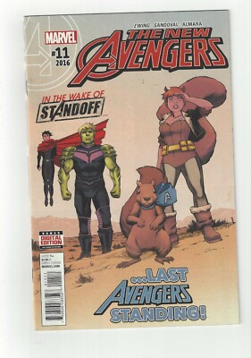 Marvel Comic The New Avengers No. 11 July 2016$3.99 USA