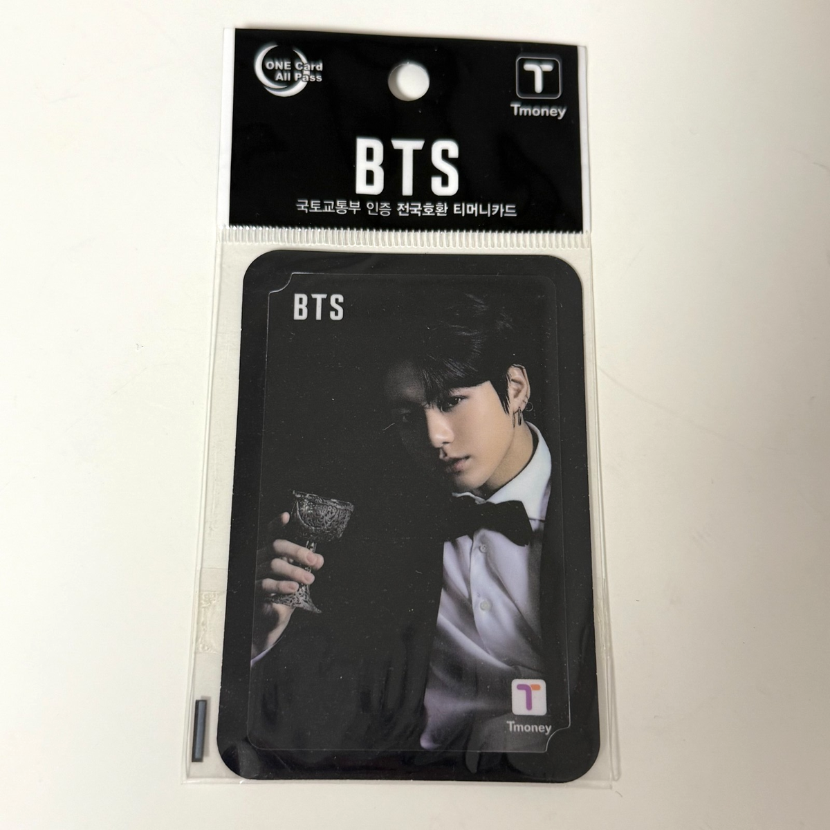 BTS JUNGKOOK RM 2020 CU T-Money Transparent Official Photocard New