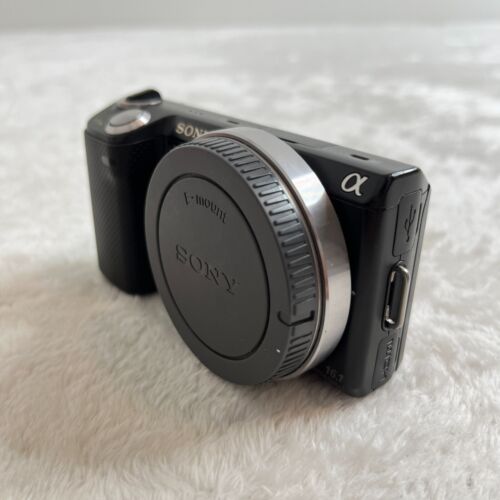 Sony Alpha NEX-5N 16.1MP Spiegellose Digitalkamera Nur Gehäuse Akku Schwarz - Bild 6 von 22