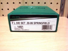 RCBS F L Die Set 30-06 Springfield  # 14801 NEW