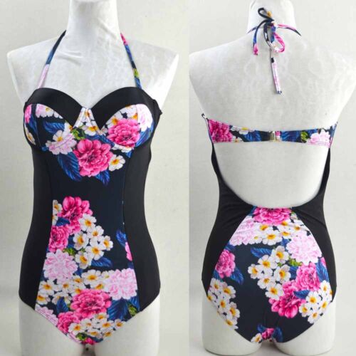 Girl Women One-Piece Swimsuit Beachwear Swimwear push up monokini bikini Bathing - Picture 32 of 34