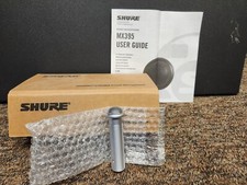 Shure MX395 AL/C Microflex Low-Profile Cardioid Boundary Microphone Silver