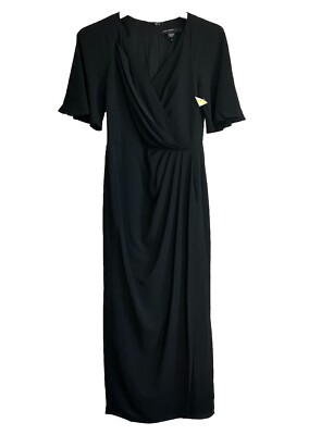 maggy london flutter sleeve midi dress Candiace Cotton Flutter Sleeve Midi Fit and Flare