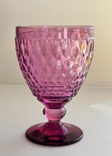 Villeroy & Boch BOSTON GOBLET Berry/ Purple - 14 oz. new with tags