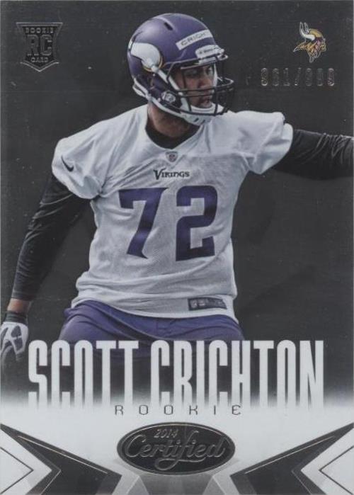 2014 Panini Certified Scott Crichton #158 - 1 of 2