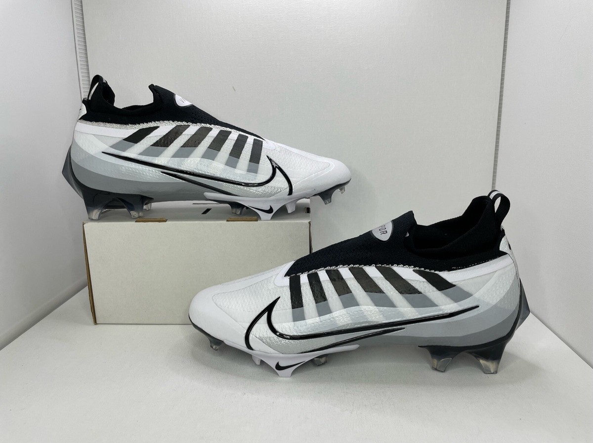 Nike Vapor Edge Elite 360 Black White Football Cleats Men's Size 8.5 DQ3558-100 Nike Vapor Edge Elite 360 Black White Football Cleats Men's Size 8.5 DQ3558-100
