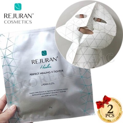 REJURAN HEALER Perfect Healing V Tighter 20g x 2pcs Full Power Lifting Masks NEW