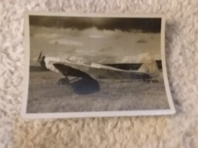 PHOTO CARD aircraft klemm 6 cm by 4.5 cm approx